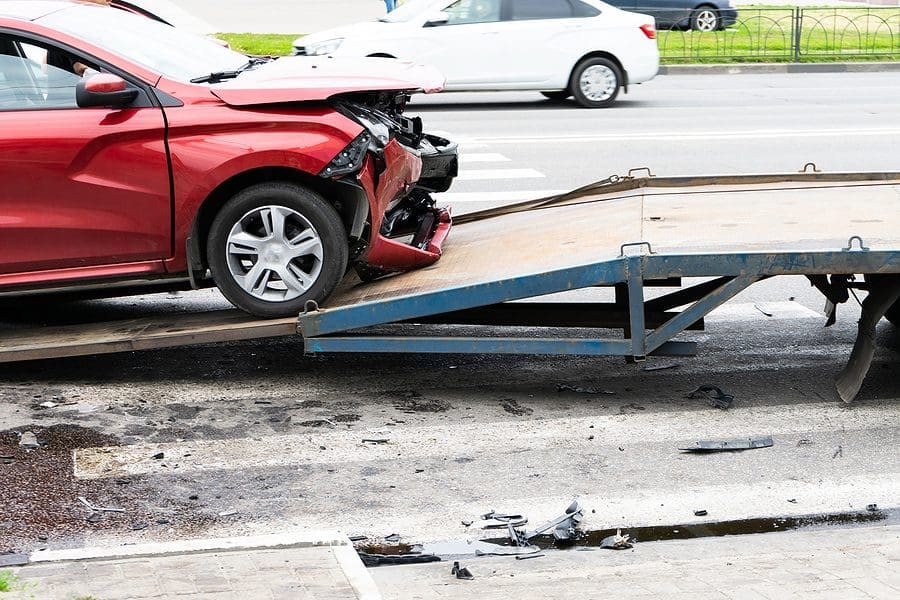 Tow Truck For Emergency Car Move