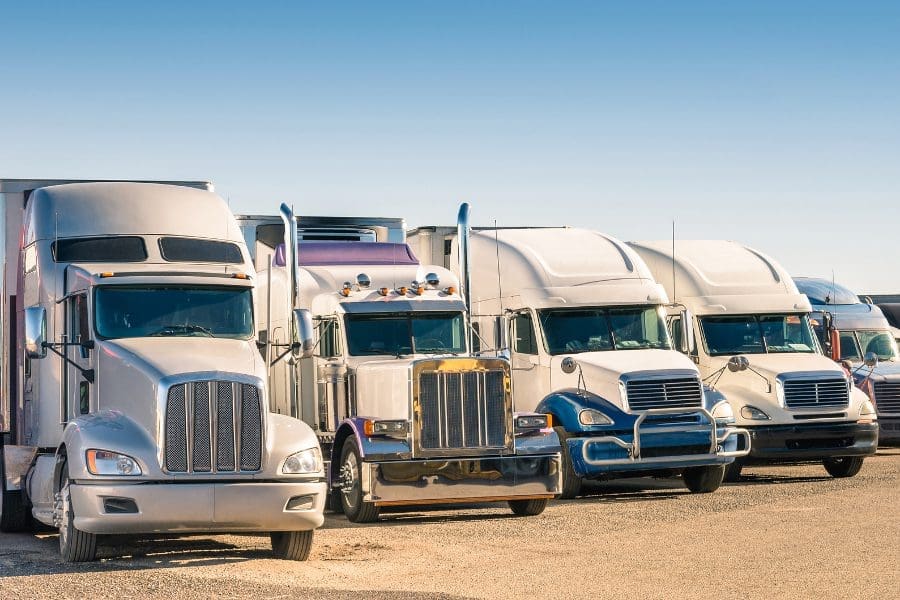 Generic types of semi trucks that could be involved in accidents