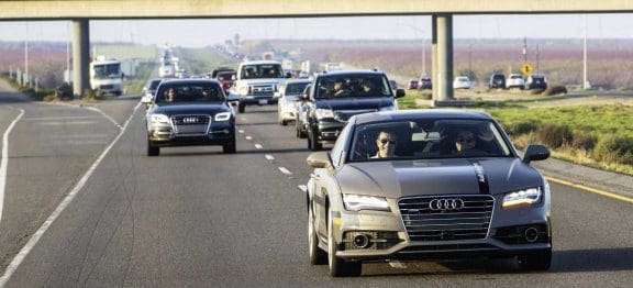 Car on road