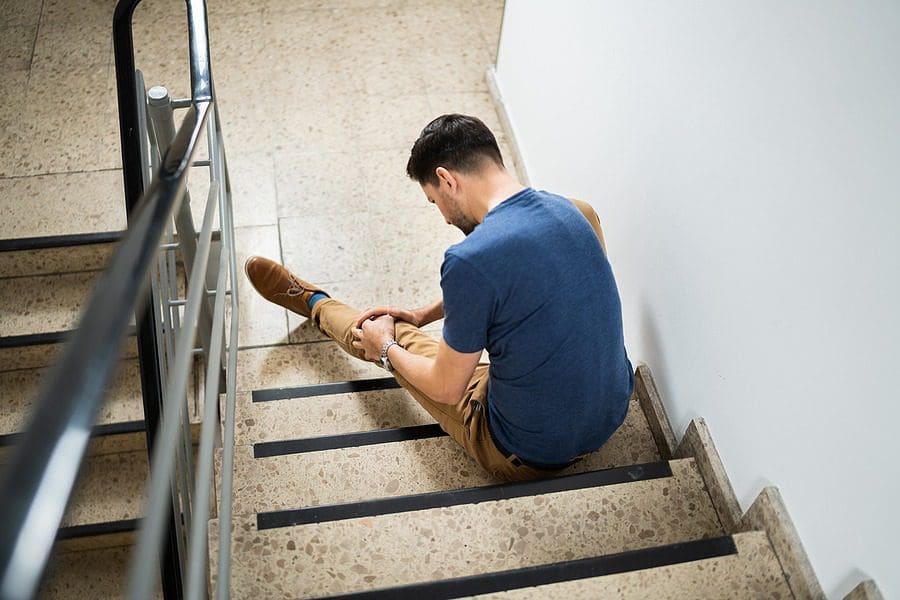 stair case injury