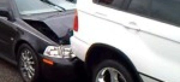 Rear End Car Crash