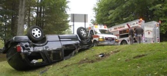 rollover accident