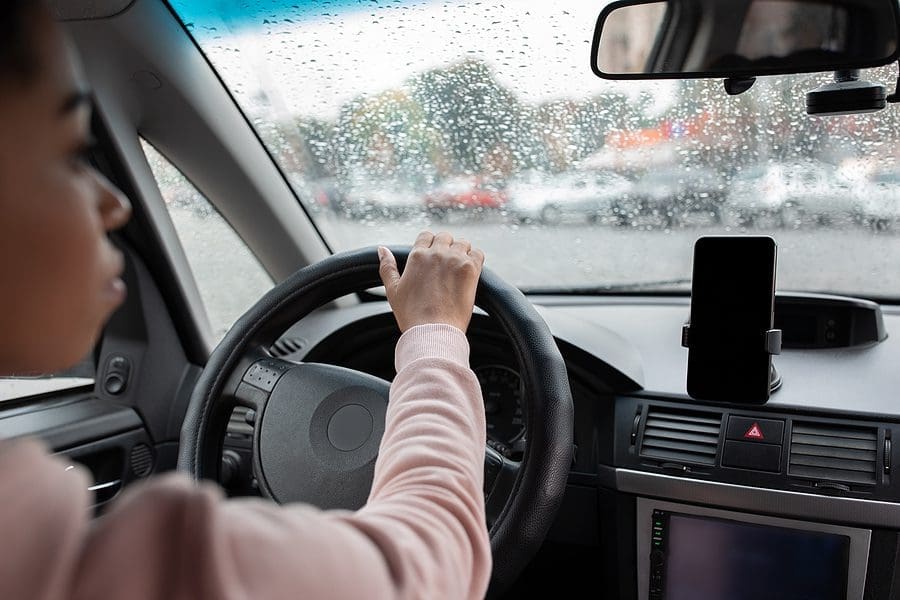 Women Driving Car