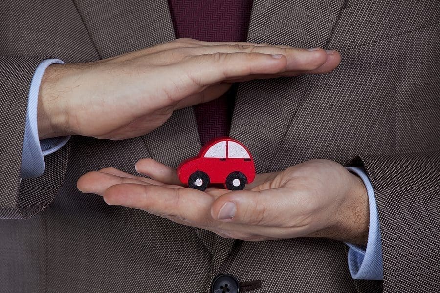 car in hands