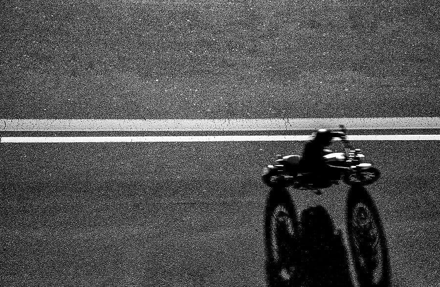 speeding bike