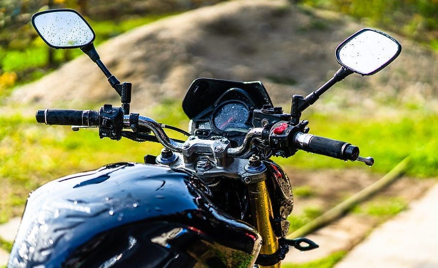 bike on road