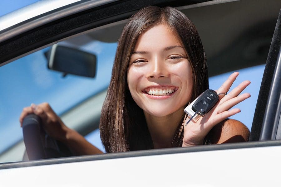 teen car driver